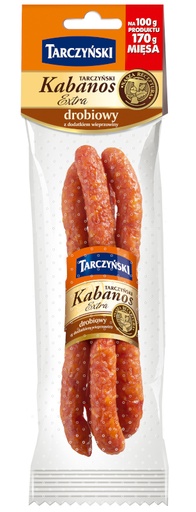 [rc03-04-00570-rc04-673] Tarczyński Kabanos Saucisse de volaille Extra 130g