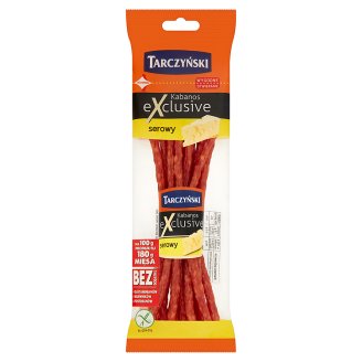[rc04-677] Kabanos Exclusive saucisse fine de porc au fromage Tarczyński 105g