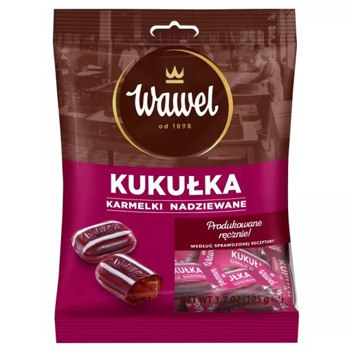 [r006-01-00226-r006-282] Wawel Caramels au cacao Kukułka 105 g