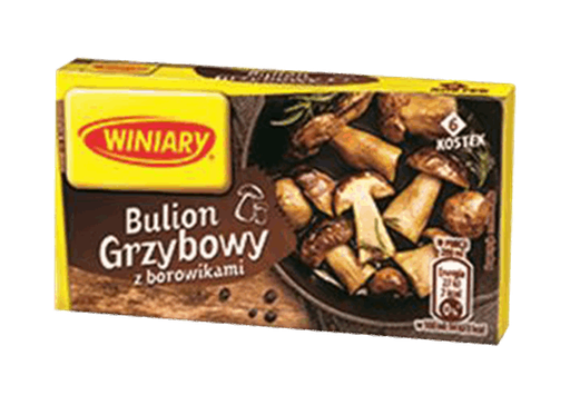 [r004-194] Winiary Bulion Grzyboway z borowikami 60g kostka
