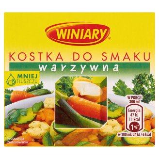 [r004-04-00141-r004-195] Winiary Kostka do smaku warzywna 60g (6 kostek)