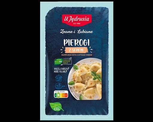 [rc02-03-00544-] Pierogi au Fromage 400g U Jędrusia
