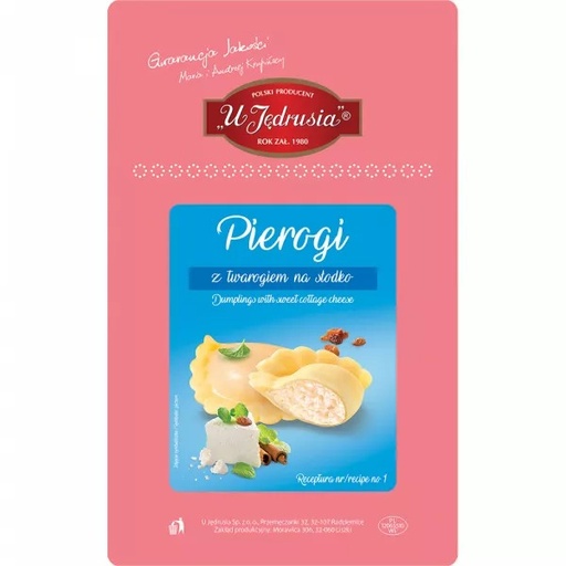 Pierogi z Serem 400g U Jędrusia