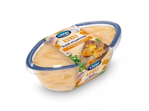 [rc04-646] File de hering în sos cremos cu gălbiori 280g Lisner