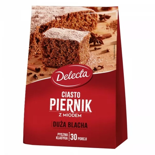 [r005-217] Prăjitură Tavă Mare Turtă Dulce Cu Miere 680G Delecta