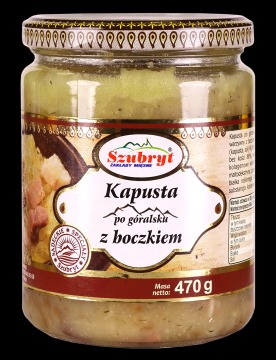 Kapusta z boczkiem po góralsku 470g